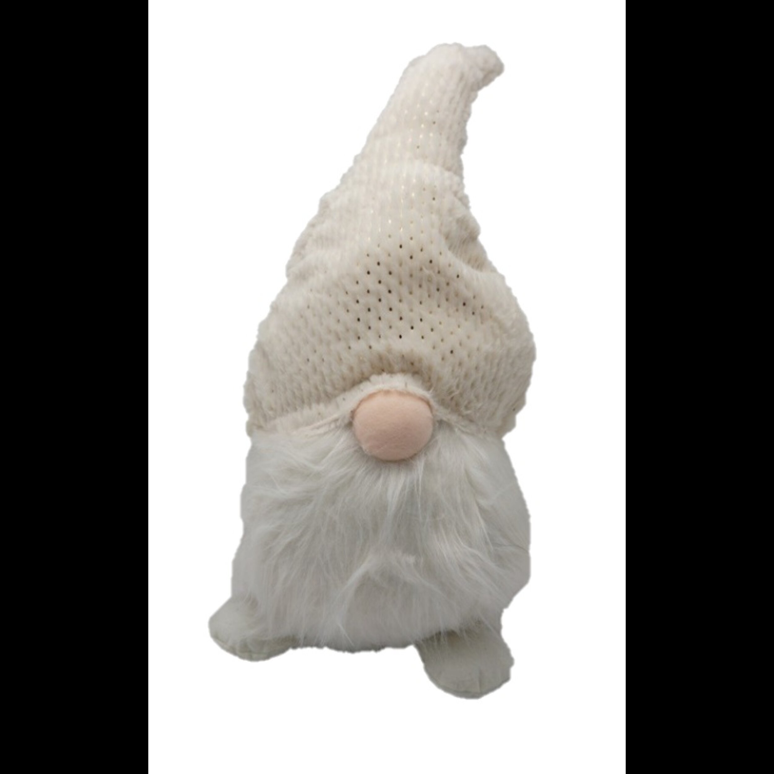 The Holiday Aisle Creamy White Fuzzy Fabric Gnome Wayfair Canada